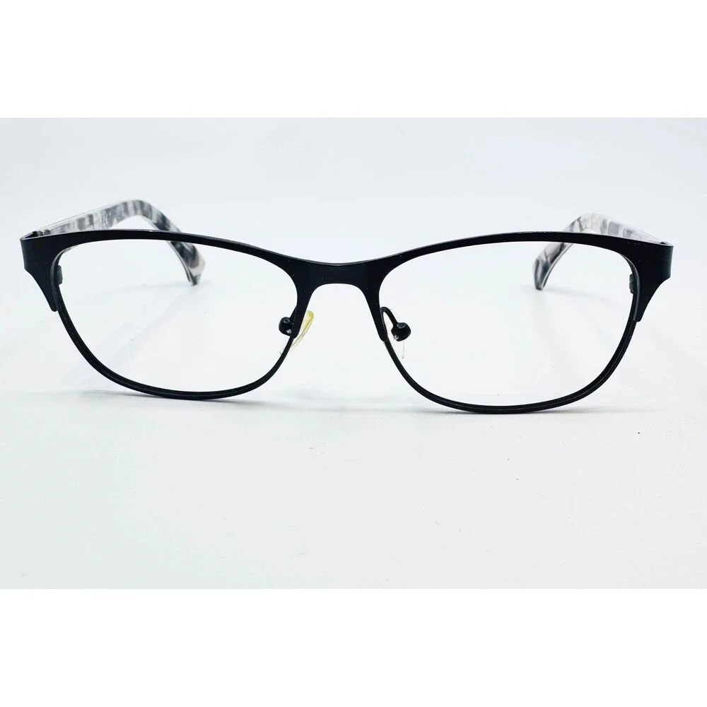 Calvin Klein Jeans Eyeglasses Women Black Marble CKJ528 001 52-15-135